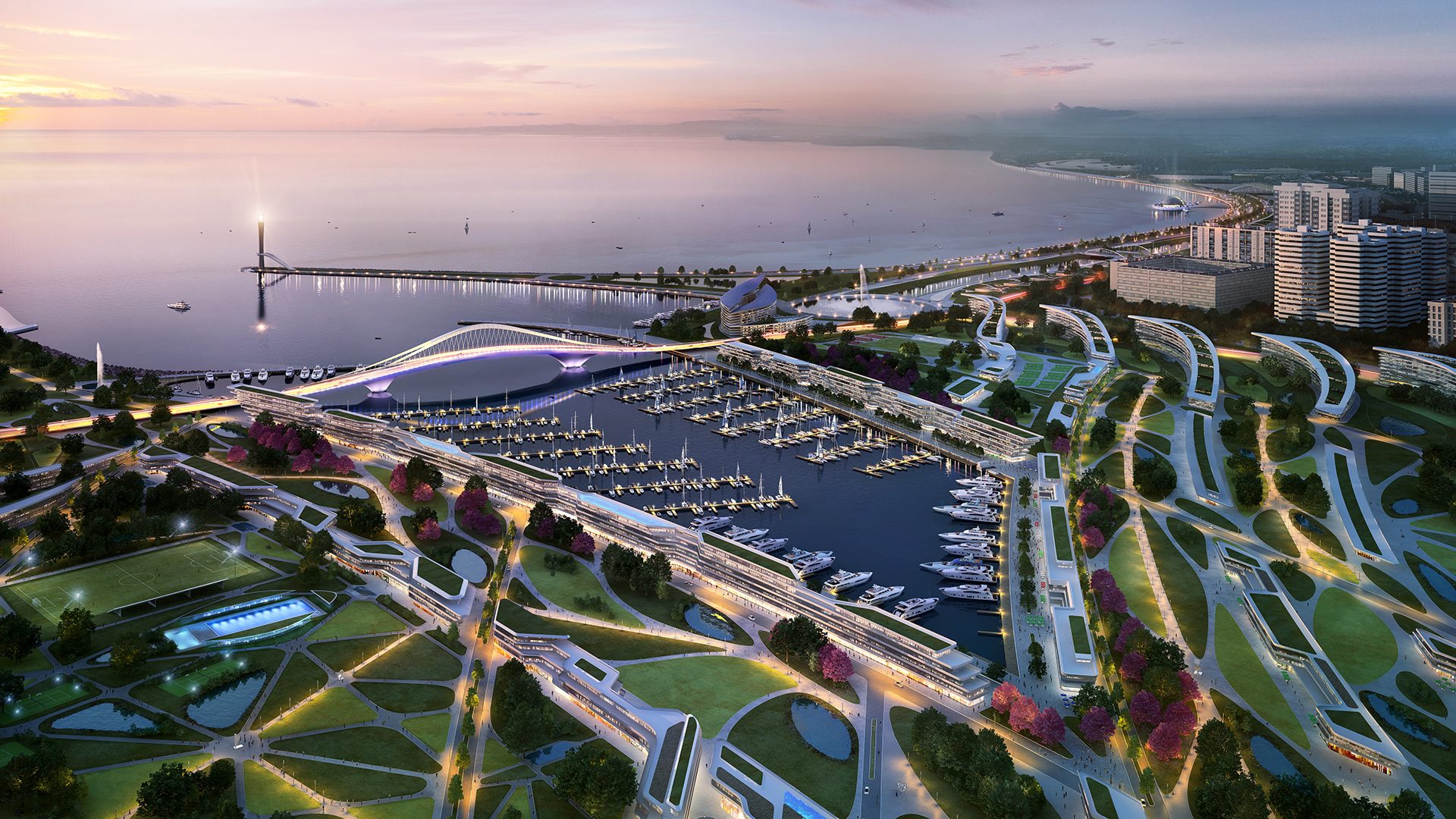 UHA Architects Hondao Qingdao Waterfront China MVC-Centennial
